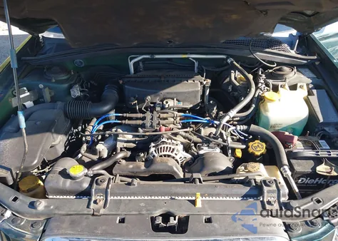 2004 Subaru Forester 2.5X из США, поврежденный, VIN JF1SG63624H703636